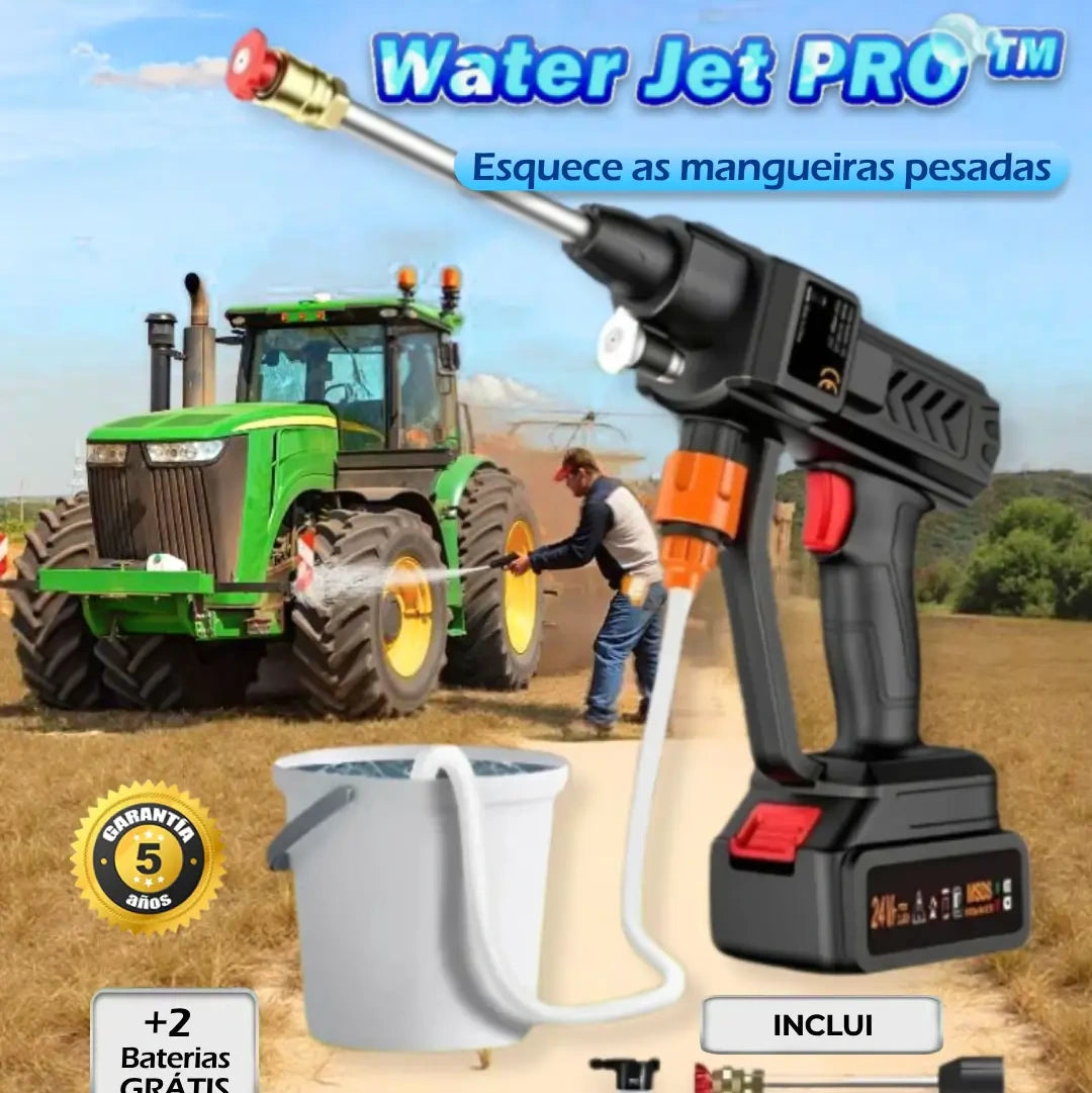 Hidrolavadora WaterJET PRO™ (Hoje 2 baterias GRÁTIS)