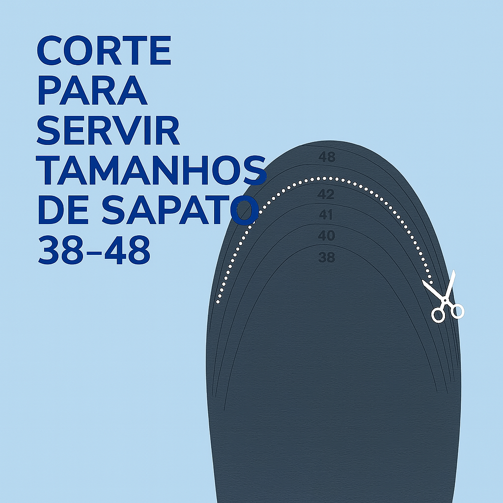 Rectify™ Gel – Alívio imediato para pés cansados. (Tamanho universal, recortável) – Par incluído com Envio GRÁTIS