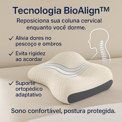 SLEEPFORM™ - Eliminarás a dor no pescoço para voltar a dormir como um bebê (Resultados desde a primeira noite) +HOJE REGALO Almofada Viagem