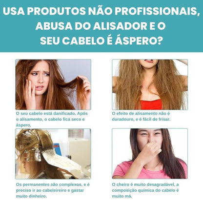 EELHOE CREMME KERATIN™ | Consiga um alisamento de cinema no conforto da sua casa (Resultados desde a primeira aplicação)