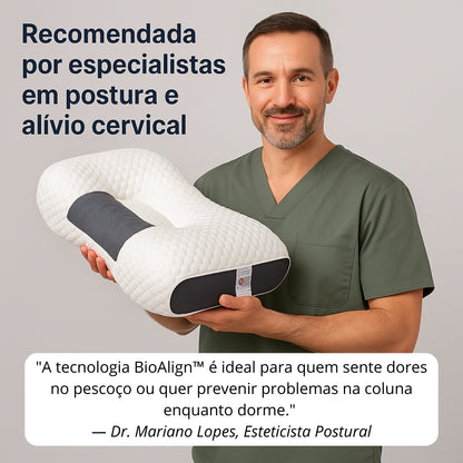 SLEEPFORM™ - Eliminarás a dor no pescoço para voltar a dormir como um bebê (Resultados desde a primeira noite) +HOJE REGALO Almofada Viagem