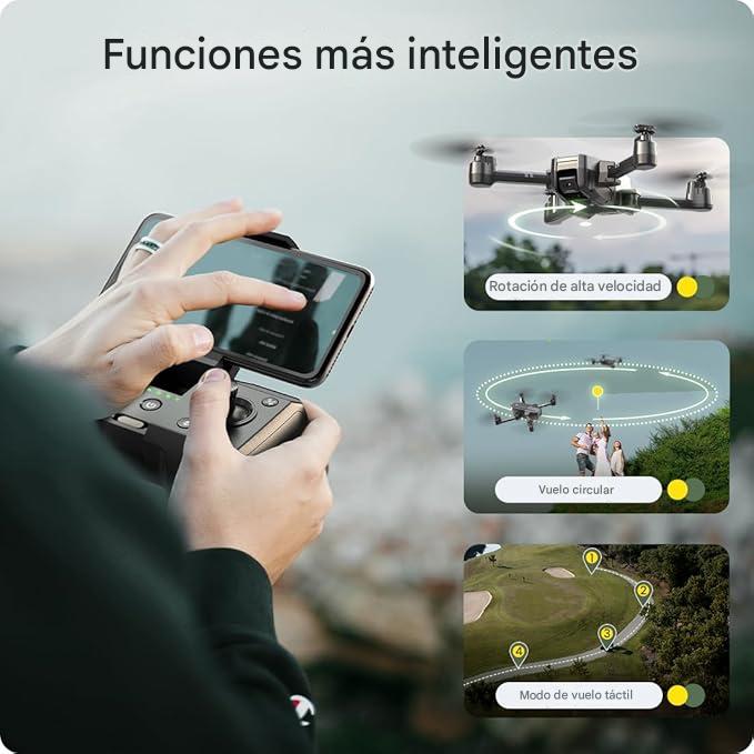 Drone SkyGuard Pro™ | Voa como um piloto experiente sem medo de perder o teu drone — Envio GRÁTIS (Hoje: Auscultadores Envolventes Grátis + Dupla câmara 4K + 2 baterias + Mala incluída)