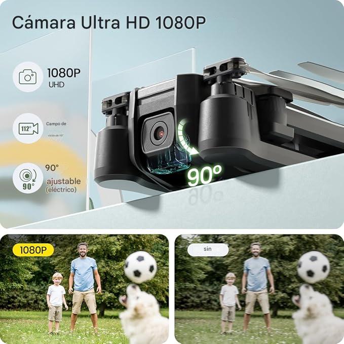 Drone SkyGuard Pro™ | Voa como um piloto experiente sem medo de perder o teu drone — Envio GRÁTIS (Hoje: Auscultadores Envolventes Grátis + Dupla câmara 4K + 2 baterias + Mala incluída)
