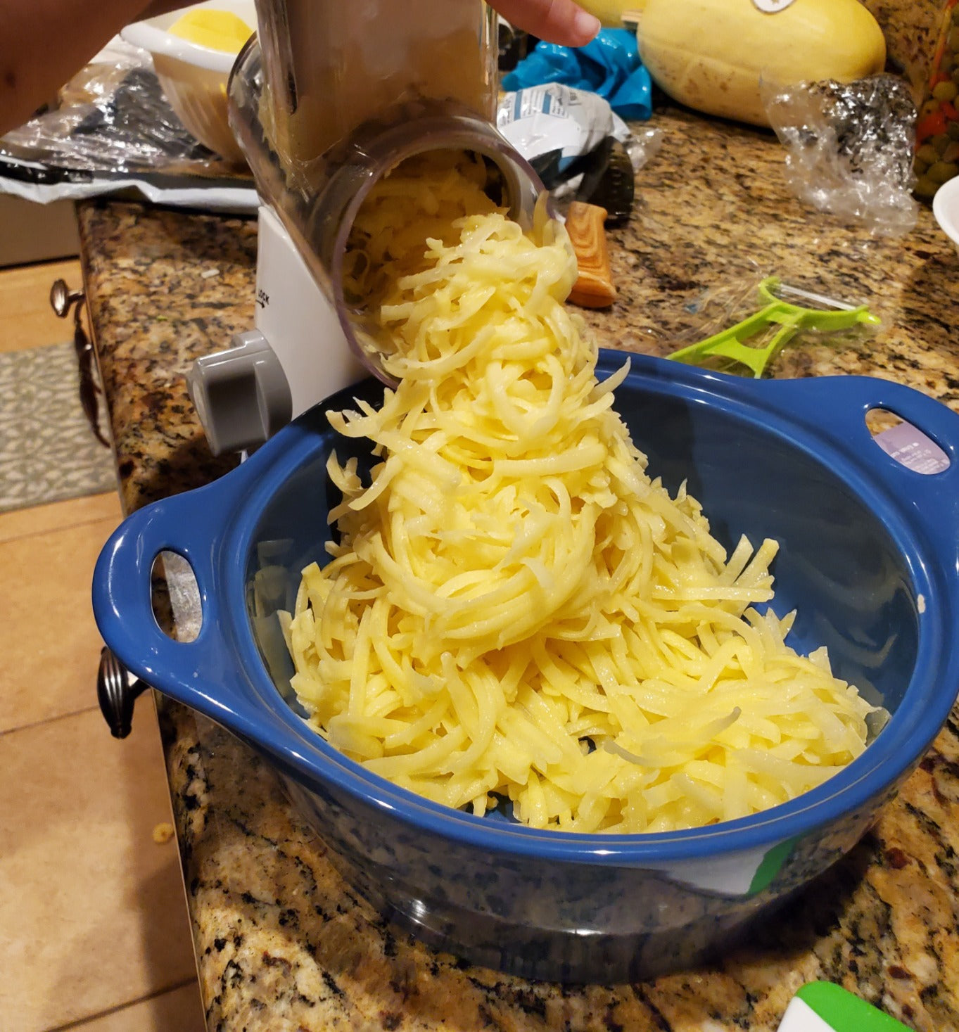 CORTEMIX™ - Corta batatas, queijo e legumes em tempo recorde. Inclui 3 cabeçotes. (+ Frete GRÁTIS).