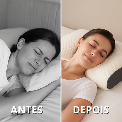 SLEEPFORM™ - Eliminarás a dor no pescoço para voltar a dormir como um bebê (Resultados desde a primeira noite) +HOJE REGALO Almofada Viagem