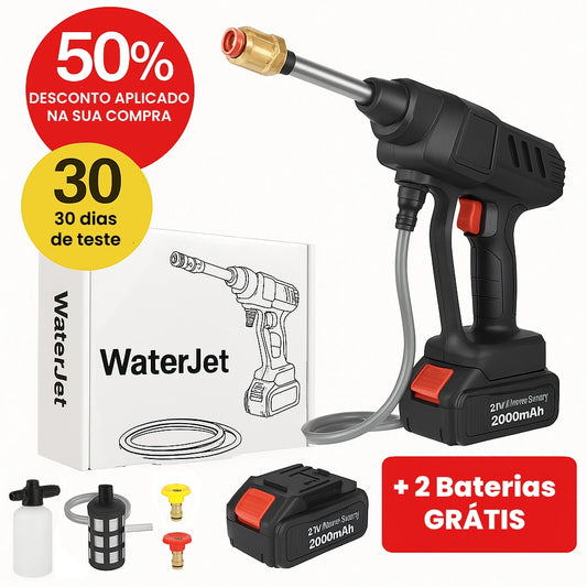 Hidrolavadora WaterJET PRO™ (Hoje +2 baterias GRÁTIS) com Envio GRÁTIS