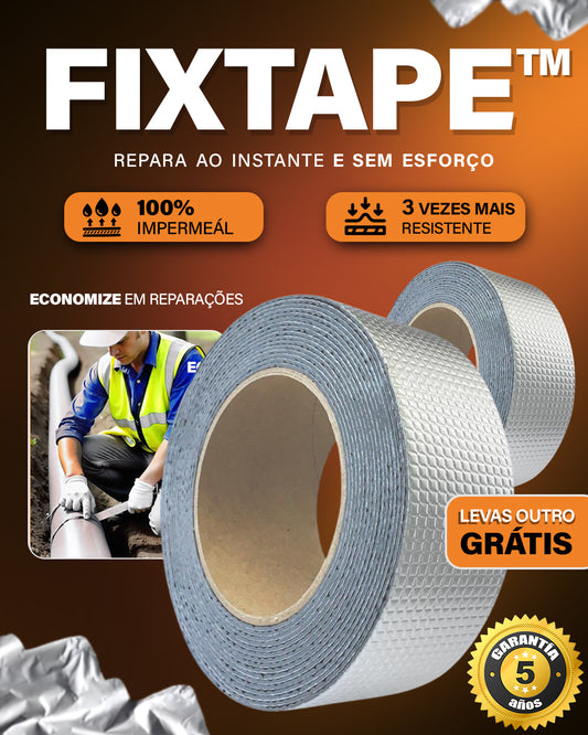 1 + 1 GRÁTIS | FIXTAPE™ - Repara ao instante e sem esfoço. (2 unidades de 10 cm x 5 m)