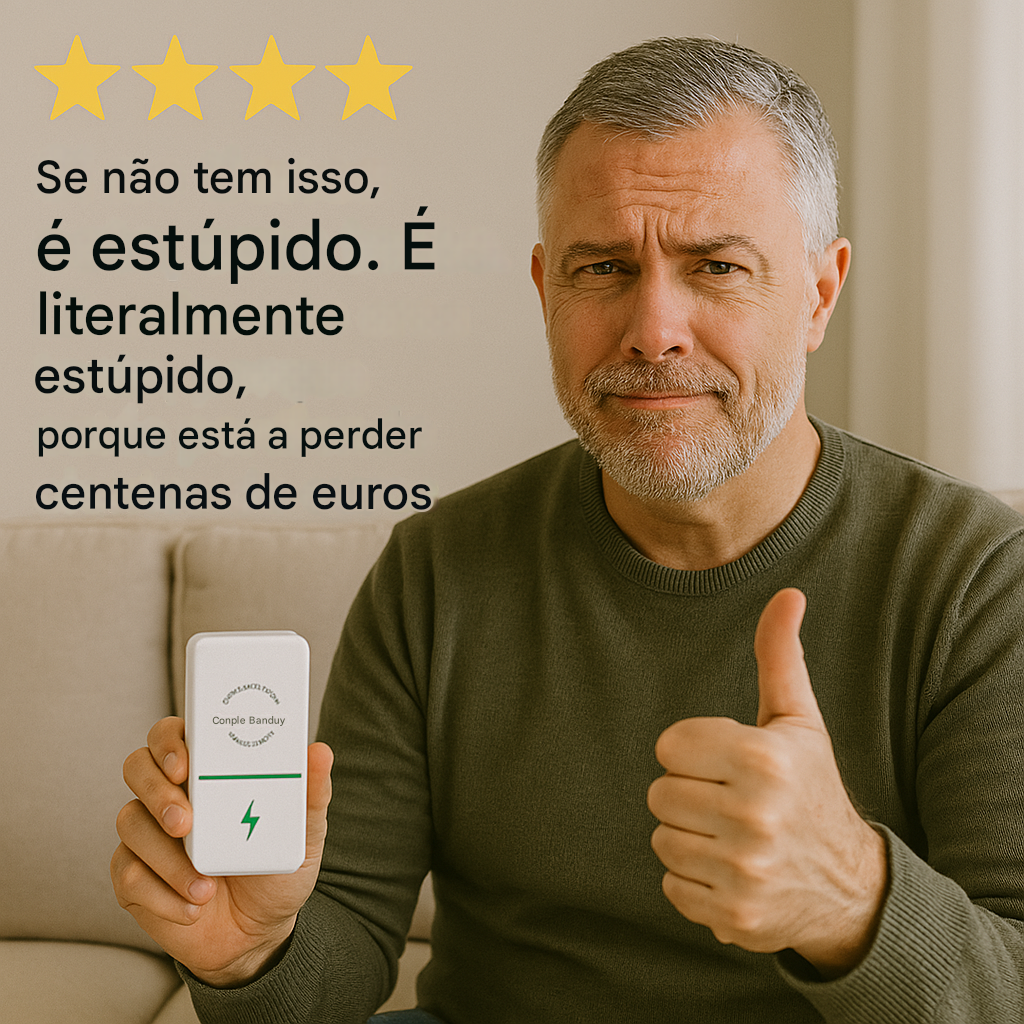 1 + 1 GRÁTIS | PowerSAVE™ – Elimina os picos de tensão e reduz a fatura da luz. *Sem necessidade de manutenção.