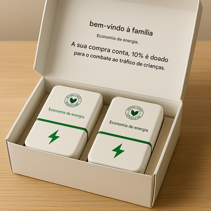 1 + 1 GRÁTIS | PowerSAVE™ – Elimina os picos de tensão e reduz a fatura da luz. *Sem necessidade de manutenção.